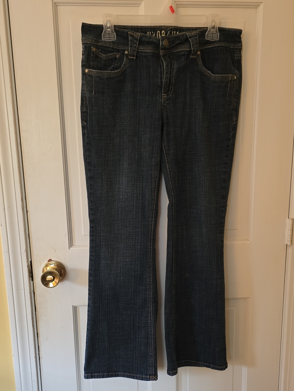 Hydraulic Y2K Liberty Classic Hipster Dark Wash Jeans Size 13/14 Short
